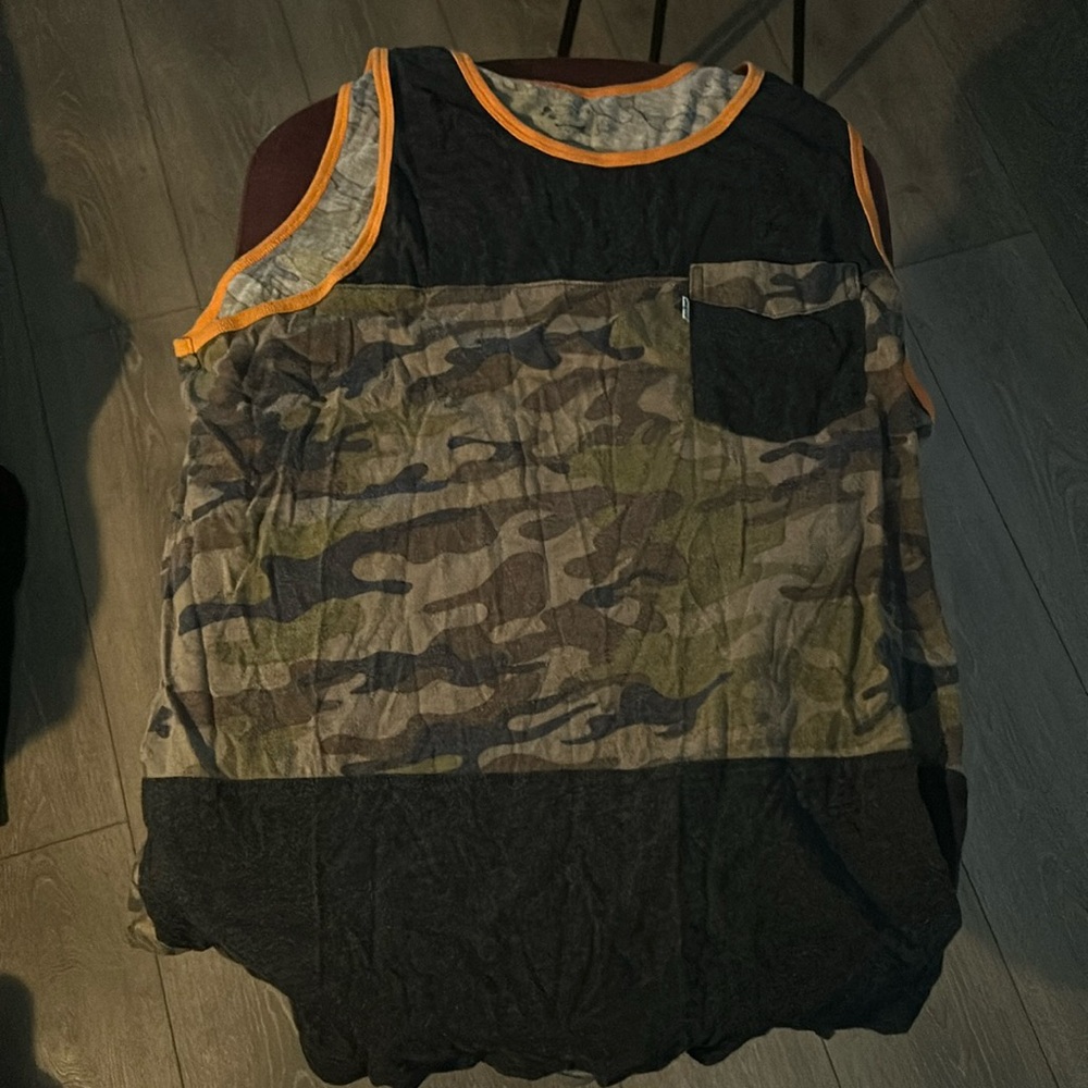 Camo Levi’s Men Tank Top